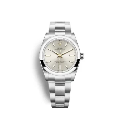 Rolex Oyster Perpetual 34mm Silver