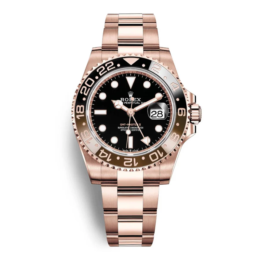 Rolex GMT-Master II Oyster 40 mm Everose gold 126715CHNR