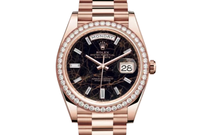 Rolex Day-Date 40 Oyster 40 mm Everose gold and diamonds 228345RBR