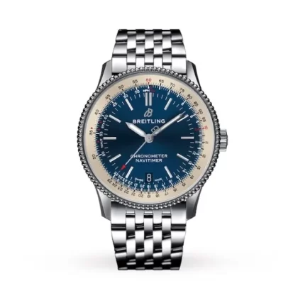 Breitling Navitimer Men Automatic Blue Stainless Steel Watch A17325211C1A1