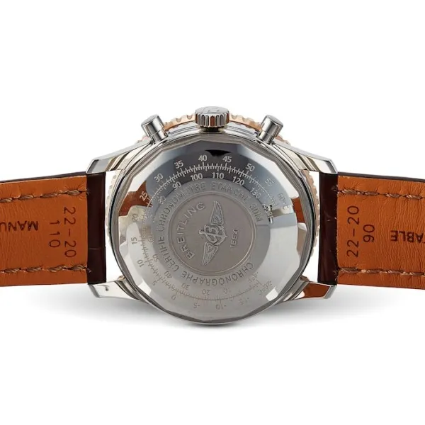 Breitling Navitimer Men Automatic Silver Leather Watch U13324211G1P2 - Image 4