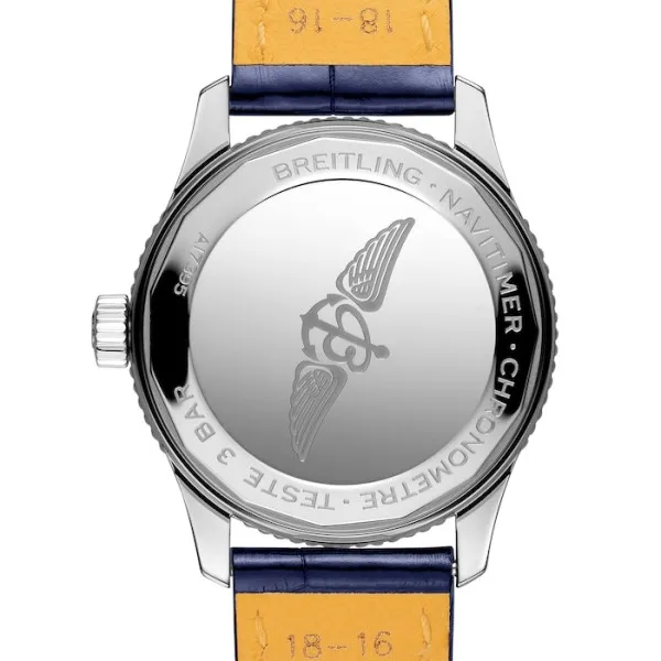 Breitling Navitimer Women Automatic Blue Crocodile Watch A17395161C1P1 - Image 4