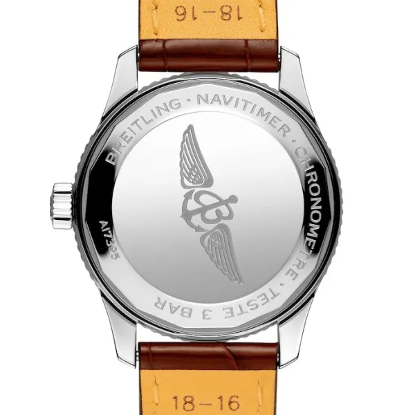 Breitling Navitimer Women Automatic Mother of Pearl Crocodile Watch U17395211A1P1 - Image 4