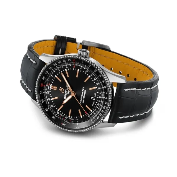 Breitling Navitimer Men Automatic Black Stainless Steel Watch A17326241B1P1 - Image 3