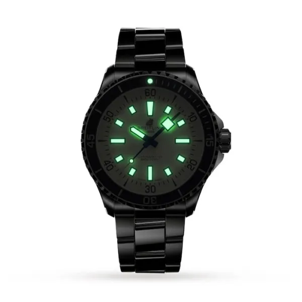 Breitling Superocean Men Automatic Silver Stainless Steel Watch A17375E71G1A1 - Image 6