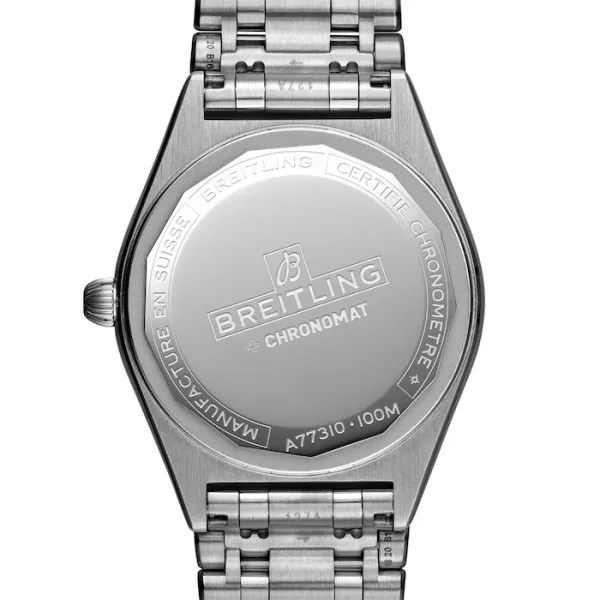 Breitling Chronomat Women Quartz Silver Stainless Steel Watch A77310101A3A1 - Image 3