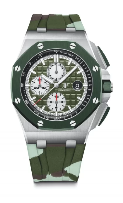 Audemars Piguet Royal Oak Offshore Selfwinding Chronograph Green 26400SO.OO.A055CA.01