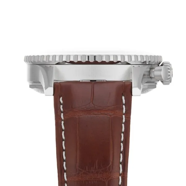 Breitling Navitimer Men Automatic Silver Alligator Watch AB0139211G1P1 - Image 3