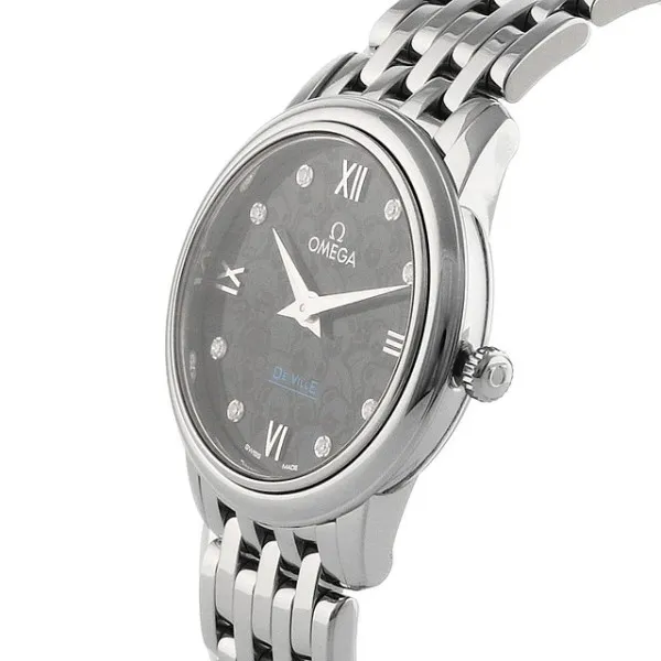 Omega De Ville Women Quartz Blue Stainless Steel Watch O42410276053003 - Image 2