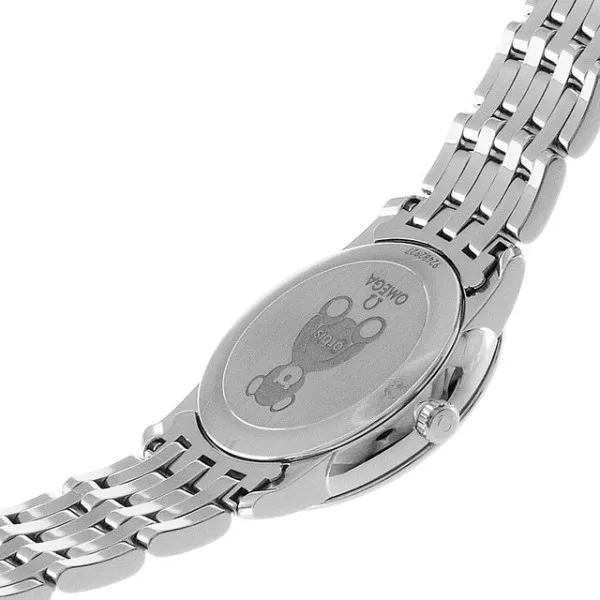 Omega De Ville Women Quartz Blue Stainless Steel Watch O42410276053003 - Image 4