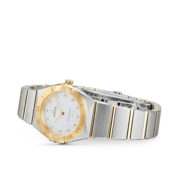 Omega Constellation Women Quartz Mother of Pearl Stainless Steel Watch O13120256055002 - Image 2