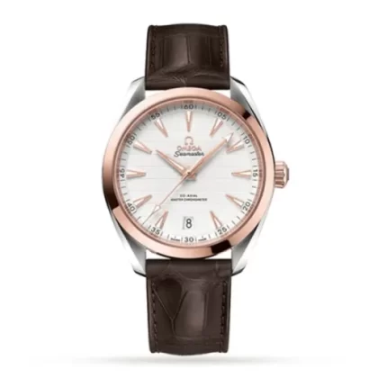 Omega Seamaster Men Automatic White Leather Watch O22023412102001