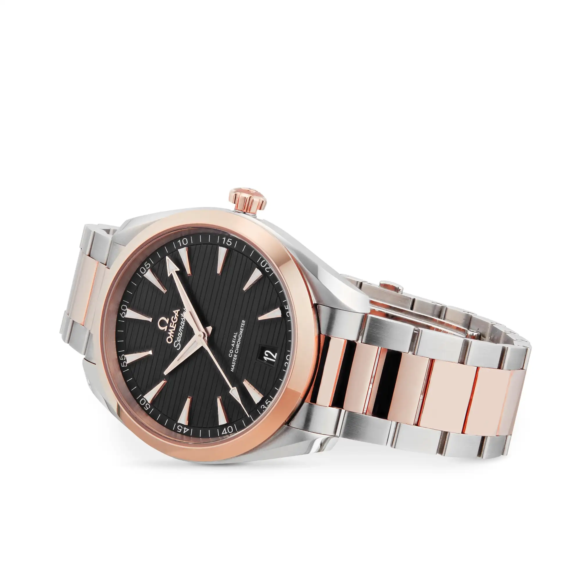 Omega Seamaster Aqua Terra Men Automatic Brown Bicoloured Watch O22020412106001 - Image 3