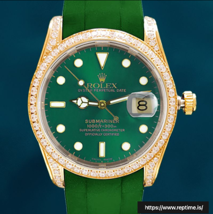 Rolex Submariner 40mm Men’s 16613 Diamond Bezel Automatic Swiss Replica Watch