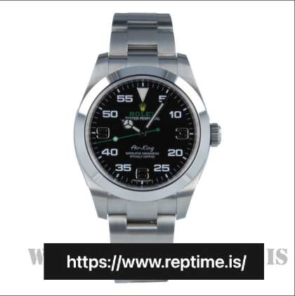 Rolex Air-King 116900.1 Men Black 40MM