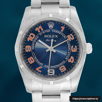 Rolex Air-king 114210BLAO Men’s 36mm Swiss Replica Watch