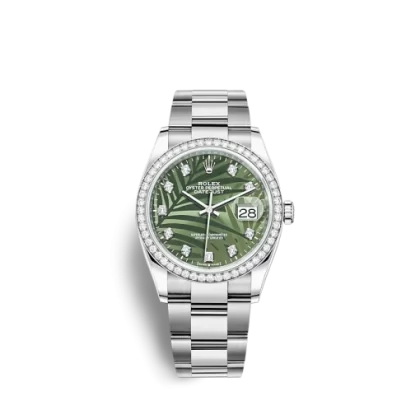 Rolex Datejust 126284RBR 36mm Olive green