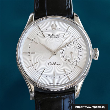 Rolex Cellini Men’s 39mm m50519-0006 Silver-tone Stainless Steel Swiss Replica Watch