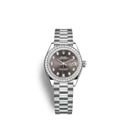 Rolex Lady-Datejust 279139RBR 28mm Dark grey
