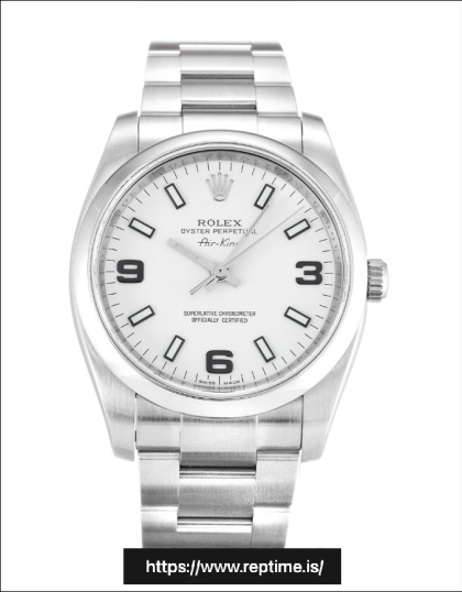 Rolex Air-King Automatic White 114200 34MM