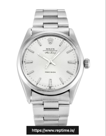 Rolex Air-King Automatic Silver 5500 36MM