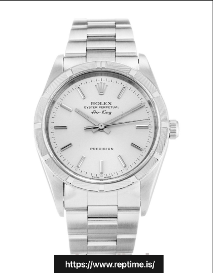 Rolex Air-King Automatic Silver 14010M 34MM