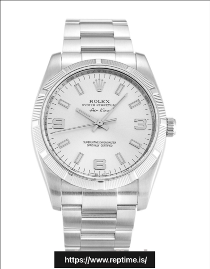 Rolex Air-King Automatic Silver 114210 34MM