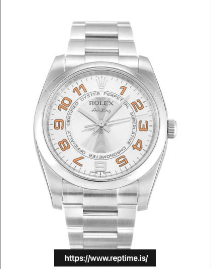 Rolex Air-King Automatic Silver 114200 34MM