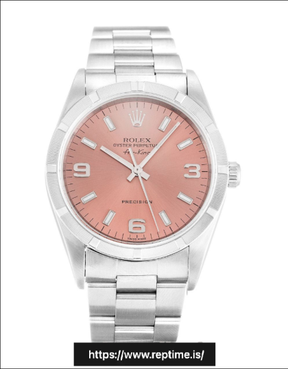 Rolex Air-King Automatic Salmon 14010M 34MM