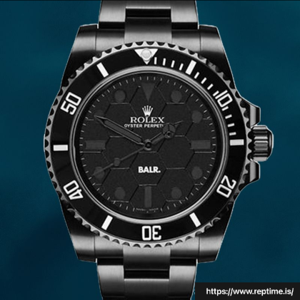 Rolex Submariner 40mm Men’s BALR Black Dial Swiss Replica Watch