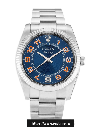 Rolex Air-King Automatic Blue 114234 34MM