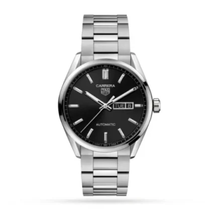 TAG Heuer Carrera Men Automatic Black Stainless Steel Watch WBN2010.BA0640