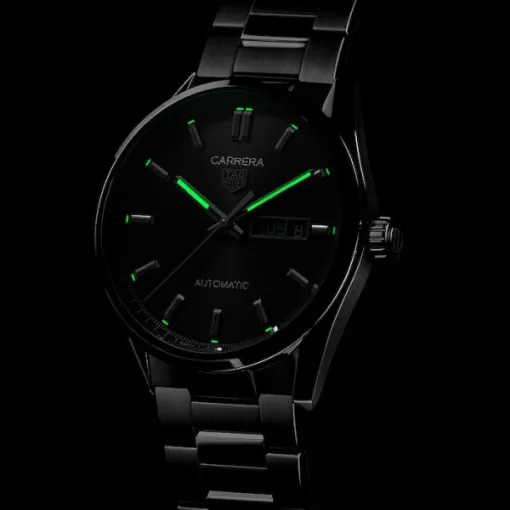 TAG Heuer Carrera Men Automatic Black Stainless Steel Watch WBN2010.BA0640 - Image 6