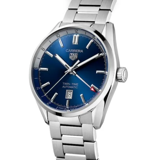 TAG Heuer Carrera Men Automatic Blue Stainless Steel Watch WBN201A.BA0640 - Image 2