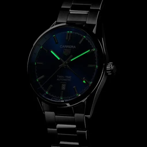 TAG Heuer Carrera Men Automatic Blue Stainless Steel Watch WBN201A.BA0640 - Image 6