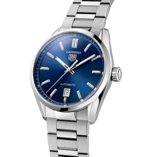 TAG Heuer Carrera Men Automatic Blue Stainless Steel Watch WBN2112.BA0639 - Image 2