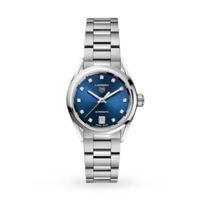 TAG Heuer Carrera Women Automatic Blue Stainless Steel Watch WBN2413.BA0621