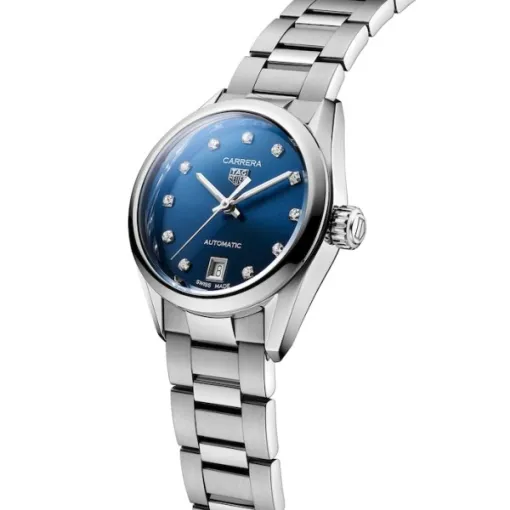 TAG Heuer Carrera Women Automatic Blue Stainless Steel Watch WBN2413.BA0621 - Image 2