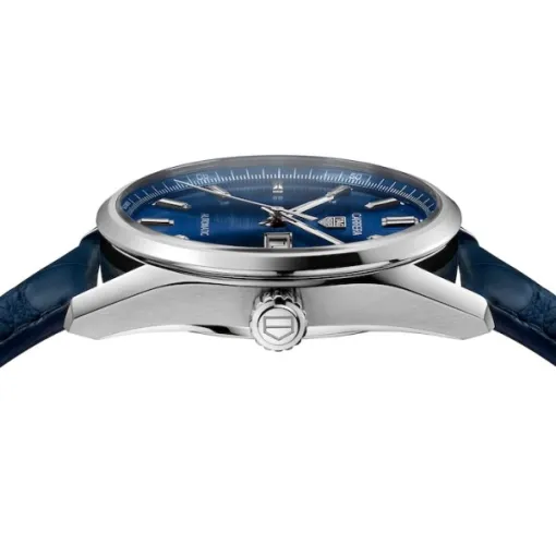 TAG Heuer Carrera Men Automatic Blue Alligator Watch WBN2012.FC6502 - Image 3