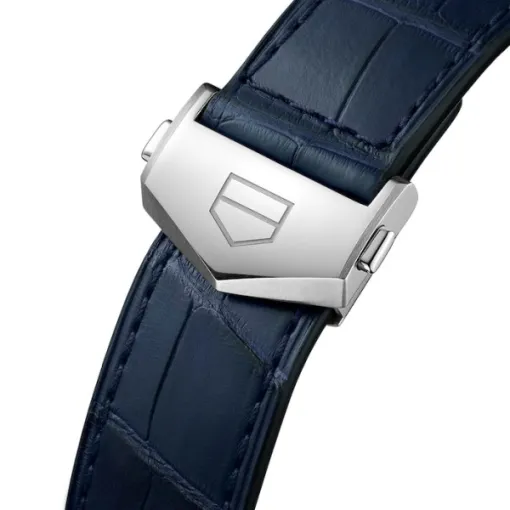 TAG Heuer Carrera Men Automatic Blue Alligator Watch WBN2012.FC6502 - Image 6