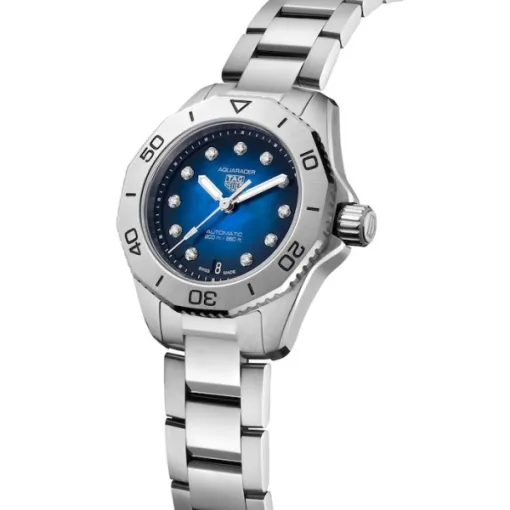 TAG Heuer Aquaracer Women Automatic Blue Stainless Steel Watch WBP2411.BA0622 - Image 2