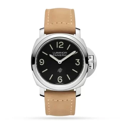 Panerai Luminor Men Automatic Black Calf Watch PAM01086