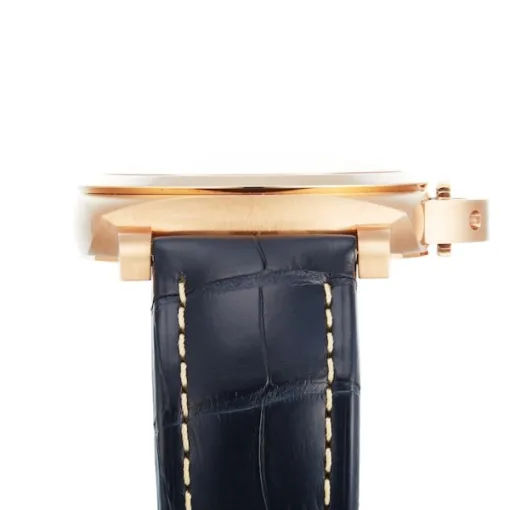 Panerai Luminor Men Automatic Blue Alligator Watch PAM01112 - Image 5