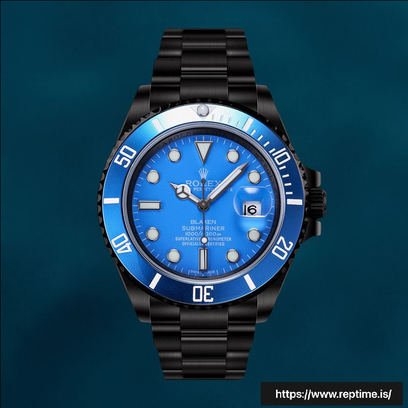 Rolex Submariner 40mm Men’s 116610 Blue Dial Swiss Replica Watch - Image 2