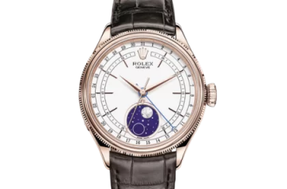 Rolex Cellini Moonphase 39 mm 18 kt Everose gold polished finish 50535