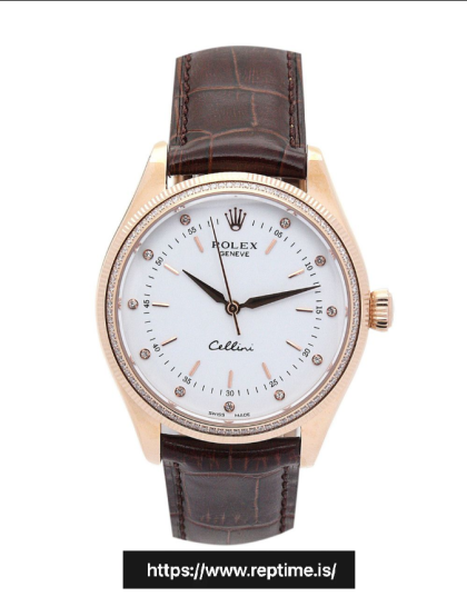 Rolex Cellini Quartz White 4233/8 40MM