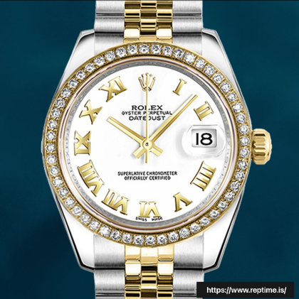 Rolex Datejust 178383-63163 Unisex 31mm Silver-tone White Dial