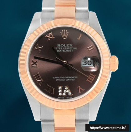 Rolex Datejust 31mm 178271 Unisex Rose Gold-tone