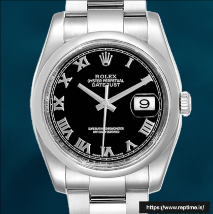 Rolex Datejust 36mm 116200BKRO Men’s Automatic Swiss Replica Wacthes