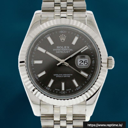 Rolex Datejust 41mm Men’s 116334BKSJ Stainless Steel